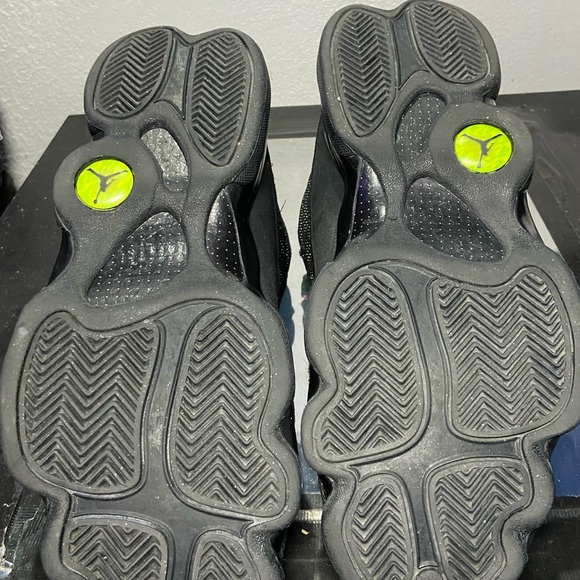 Nike Air Jordan Retro 13 Black Cat 414571-011 2017 Men's Size 10 replacement box - Picture 6 of 6